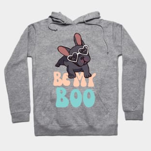 Retro Valentine Frenchie Hoodie